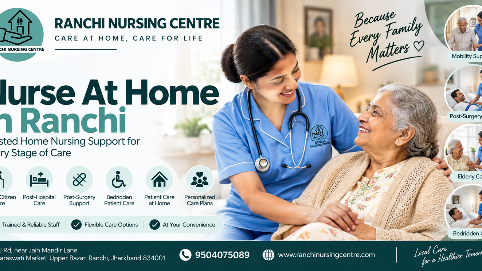 Nurse At Home in Ranchi