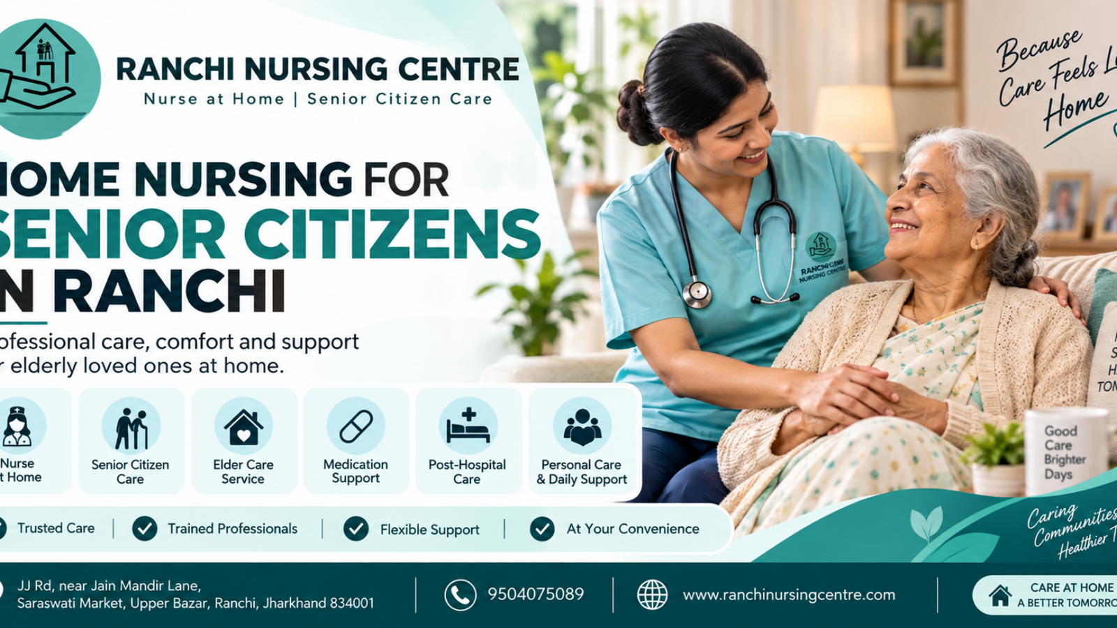 Home Nursing For Senior Citizen in Ranchi